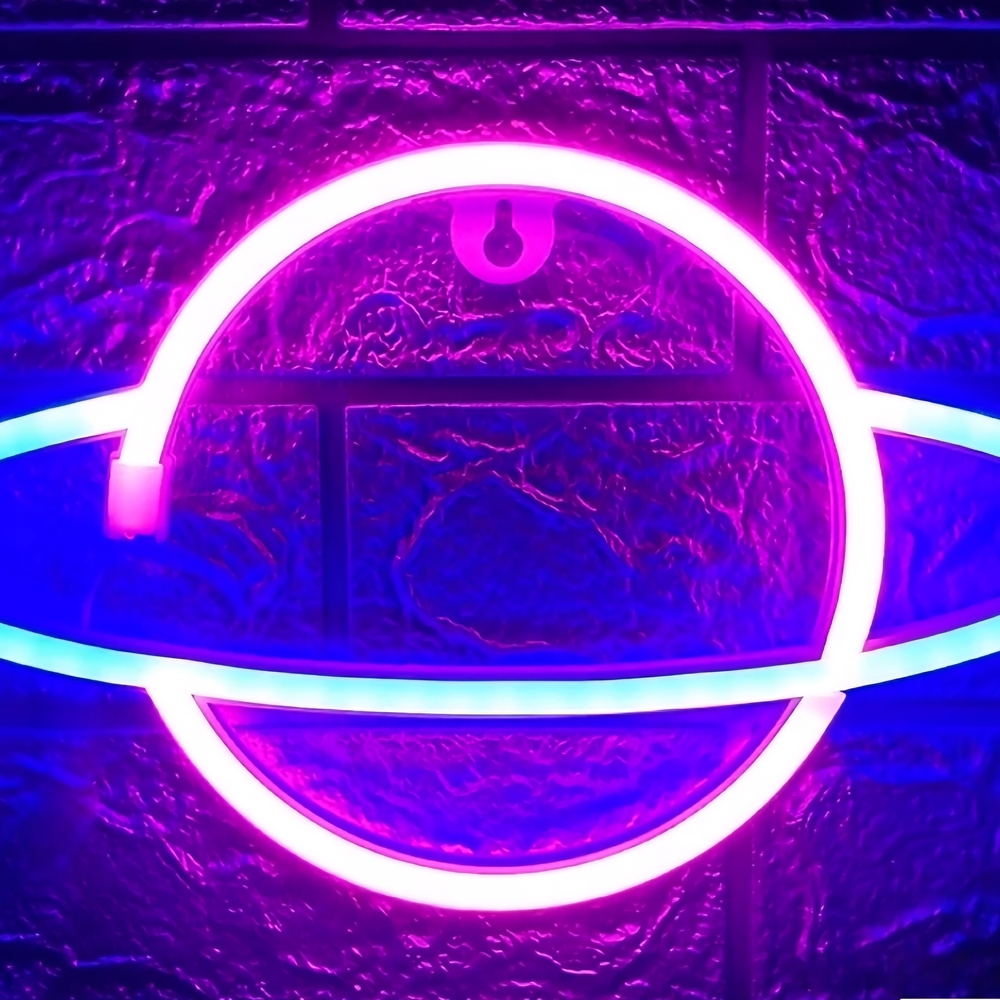Neon Planet Wall Light